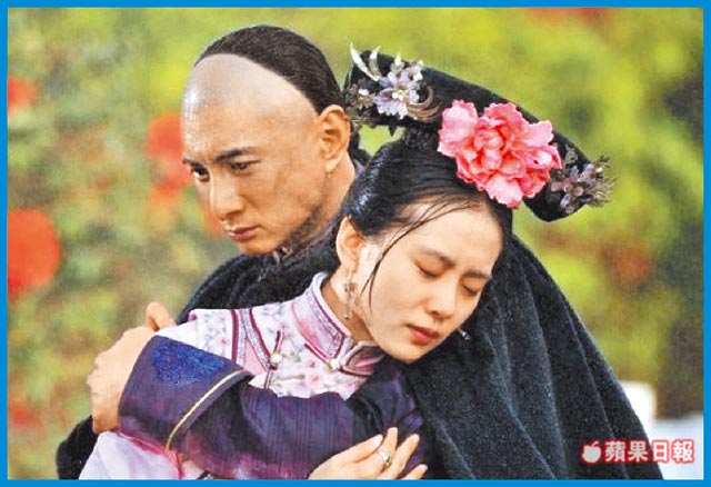 中國劇《步步驚心》在華語地區人氣旺，不少人為「四爺」吳奇隆（後）傾倒。.jpg.jpg